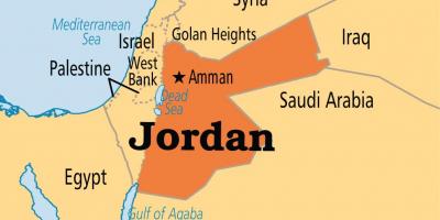 Jordan map location